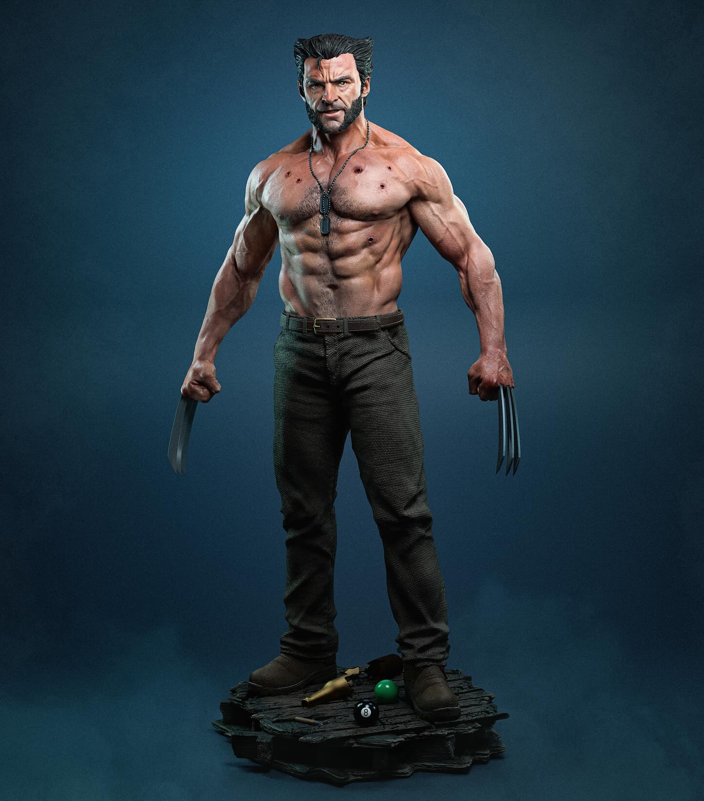 0510 WOLVERINE - LOGAN (2244) - STL 3D Print Files