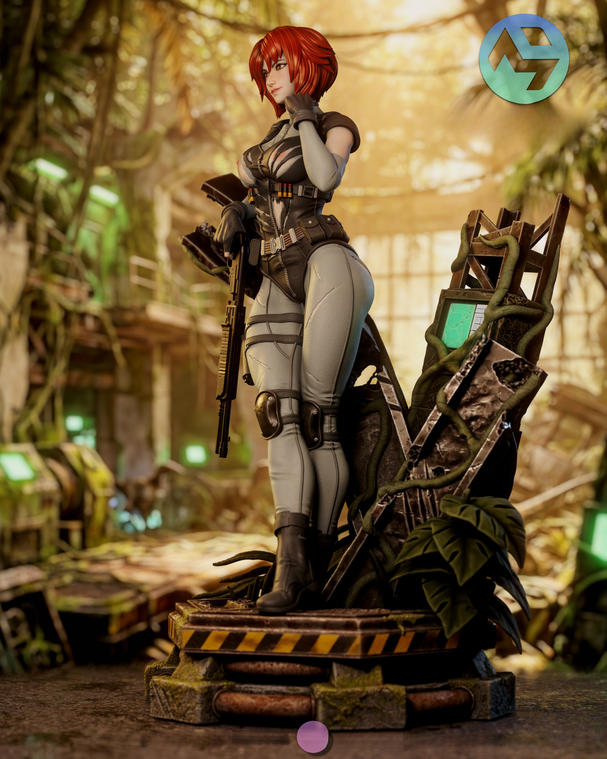 1811 Regina_Dino Crisis NSFW - STL 3D Print Files