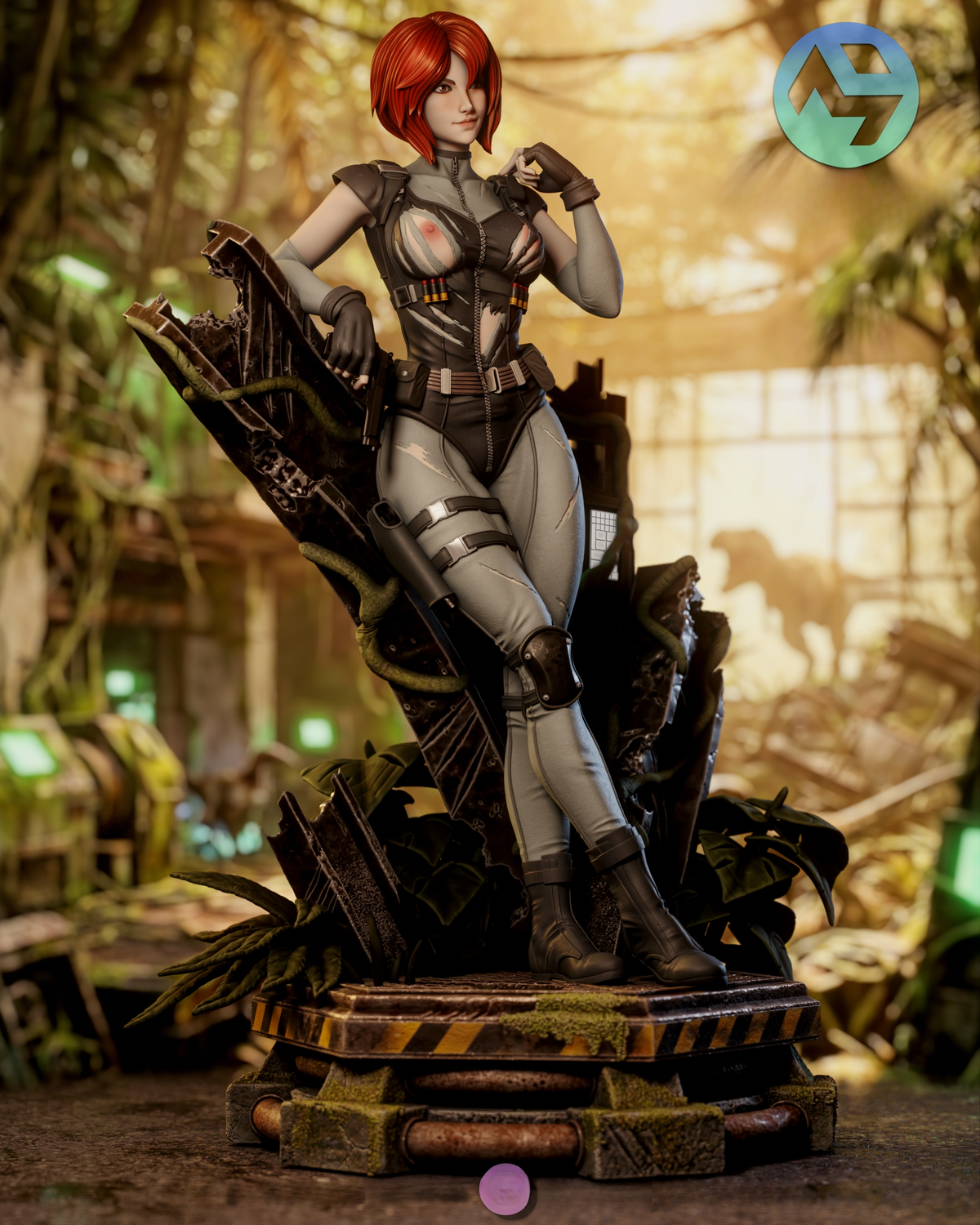 1811 Regina_Dino Crisis NSFW - STL 3D Print Files