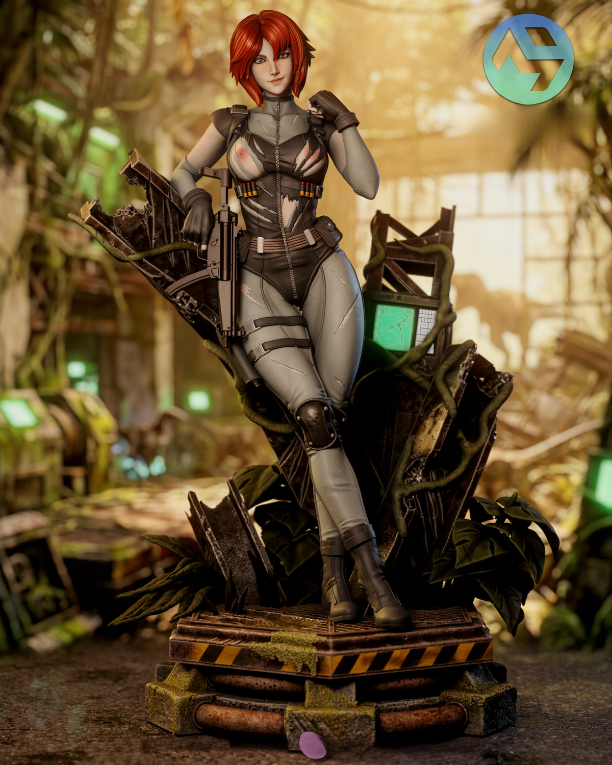 1811 Regina_Dino Crisis NSFW - STL 3D Print Files