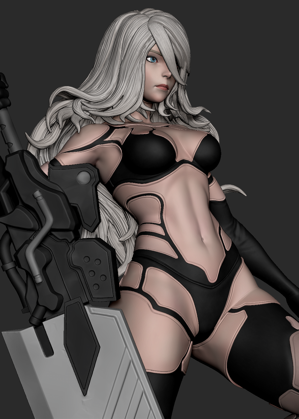 2008 A2_NieR Automata NSFW - STL 3D Print Files