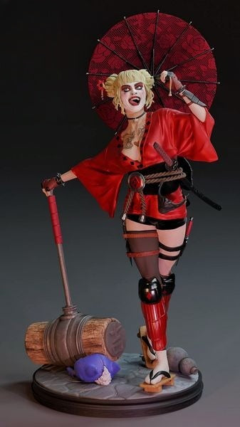 1043 Harley Quinn - STL 3D Print Files