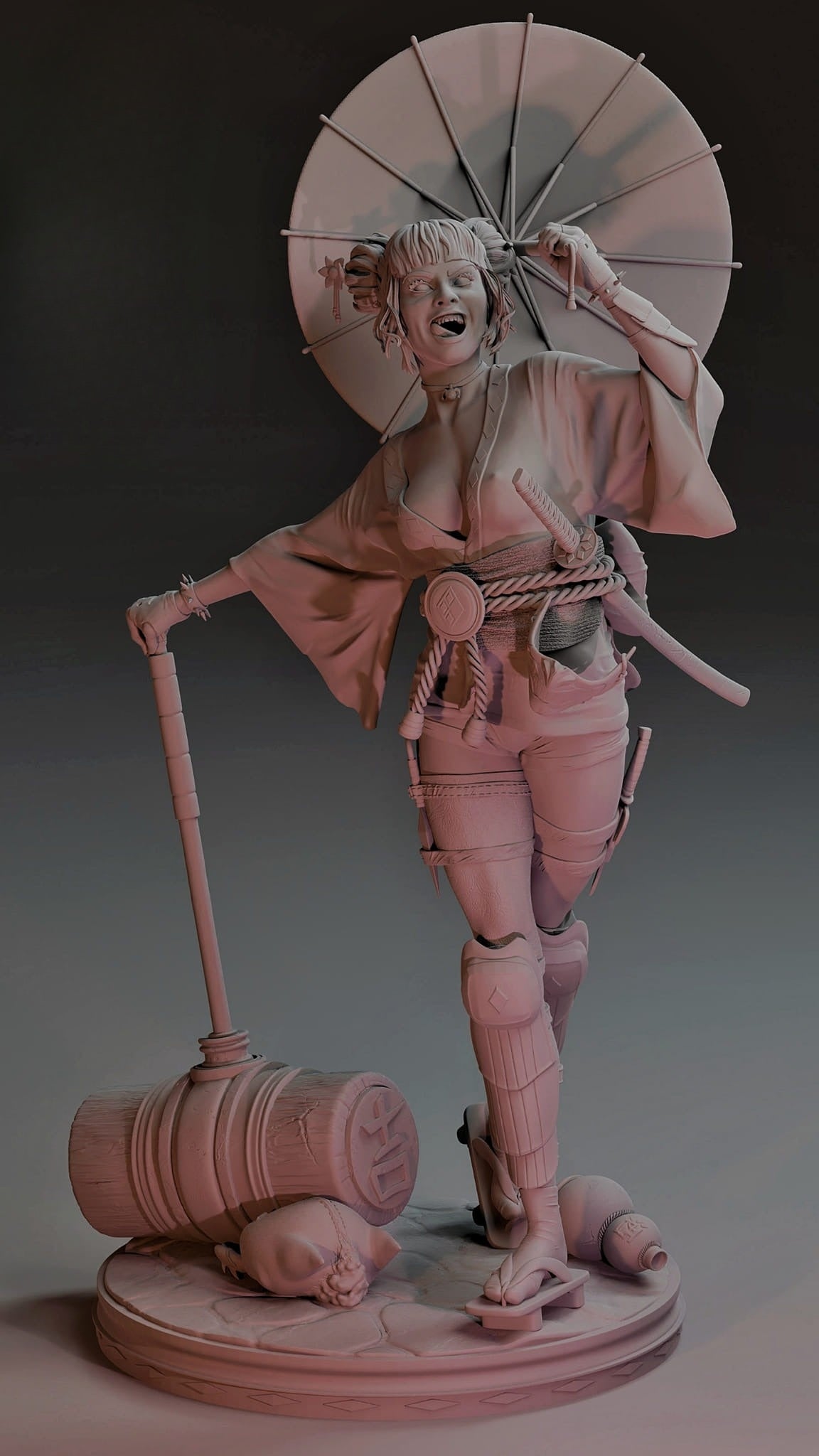 1043 Harley Quinn - STL 3D Print Files