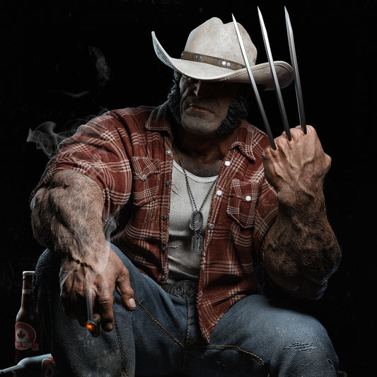 1737 Logan Wolverine_Marvel Comics - STL 3D Print Files