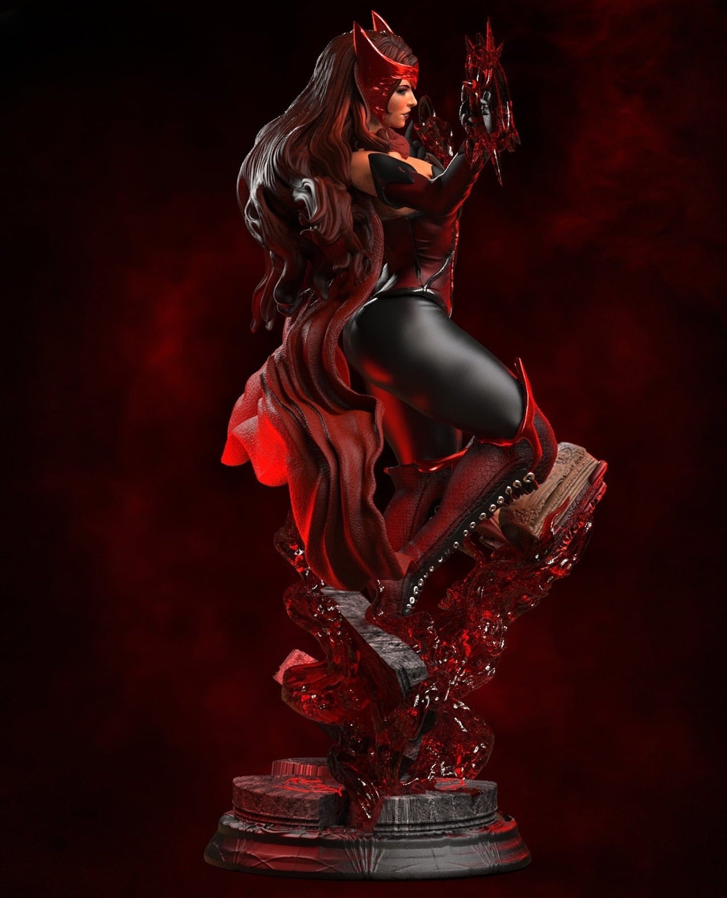 1001 Scarlet Witch_Marvel Comics - STL 3D Print Files