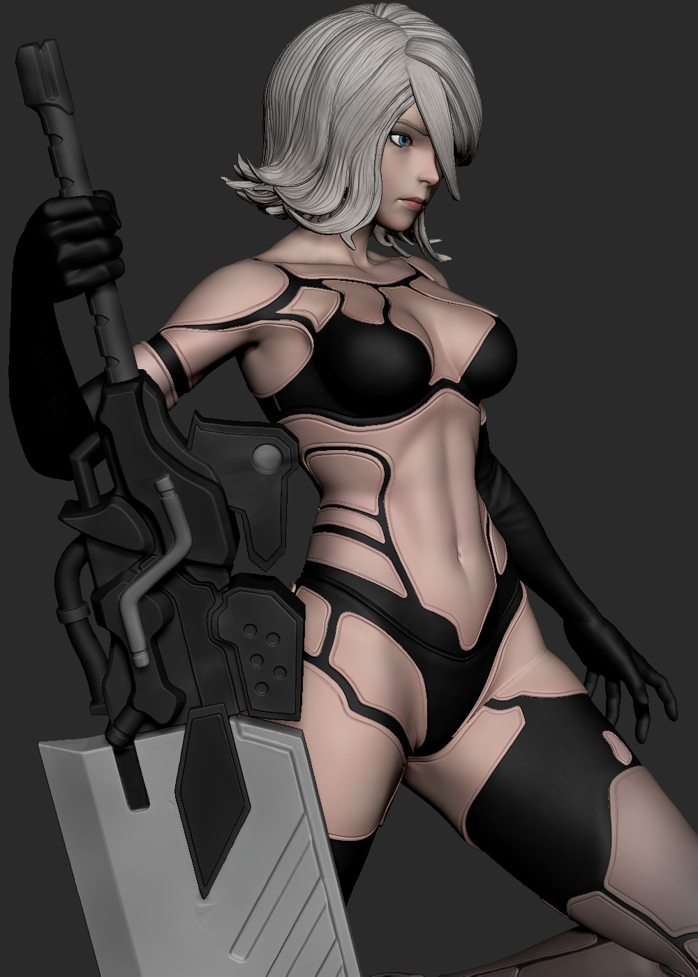 2008 A2_NieR Automata NSFW - STL 3D Print Files