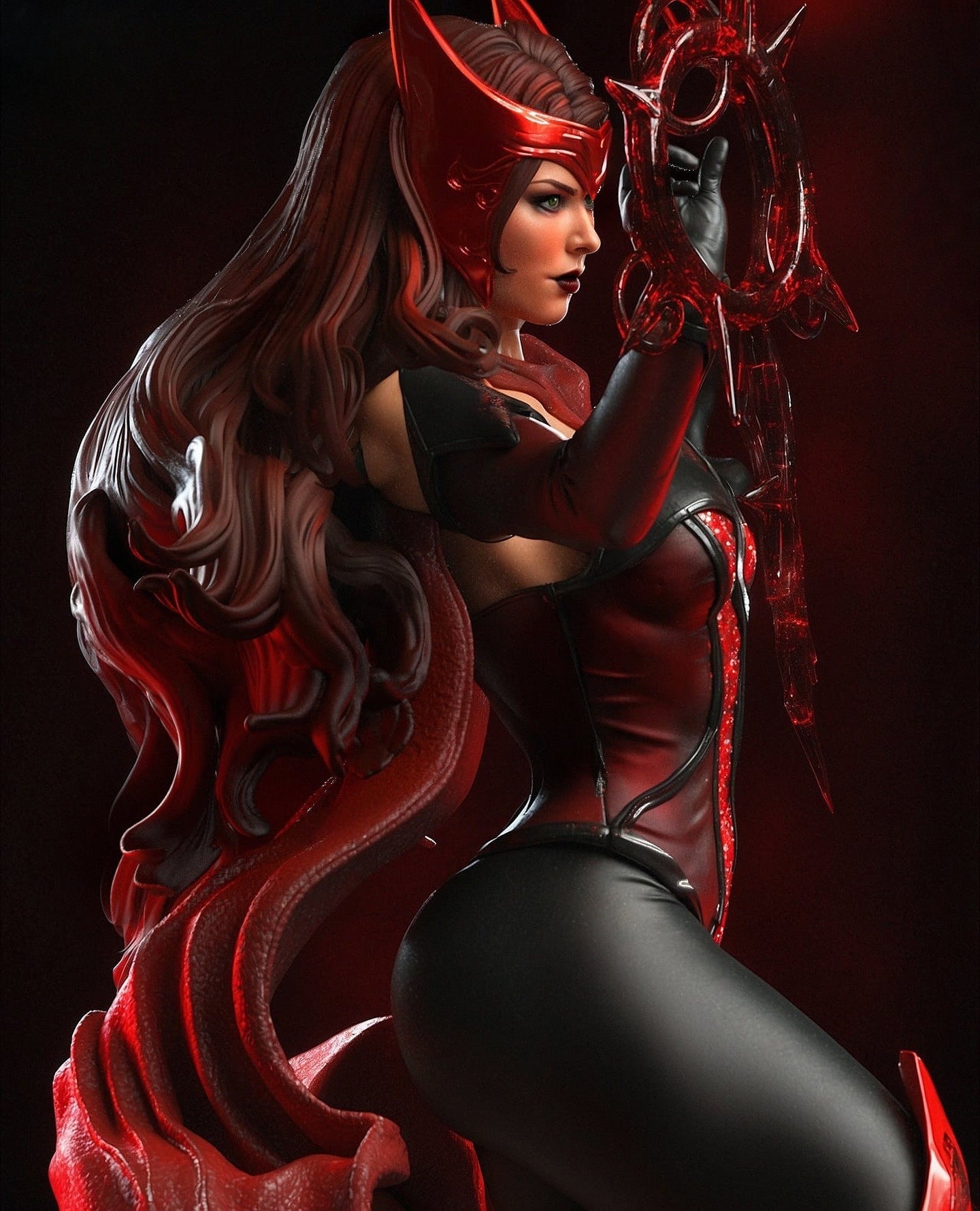 1001 Scarlet Witch_Marvel Comics - STL 3D Print Files