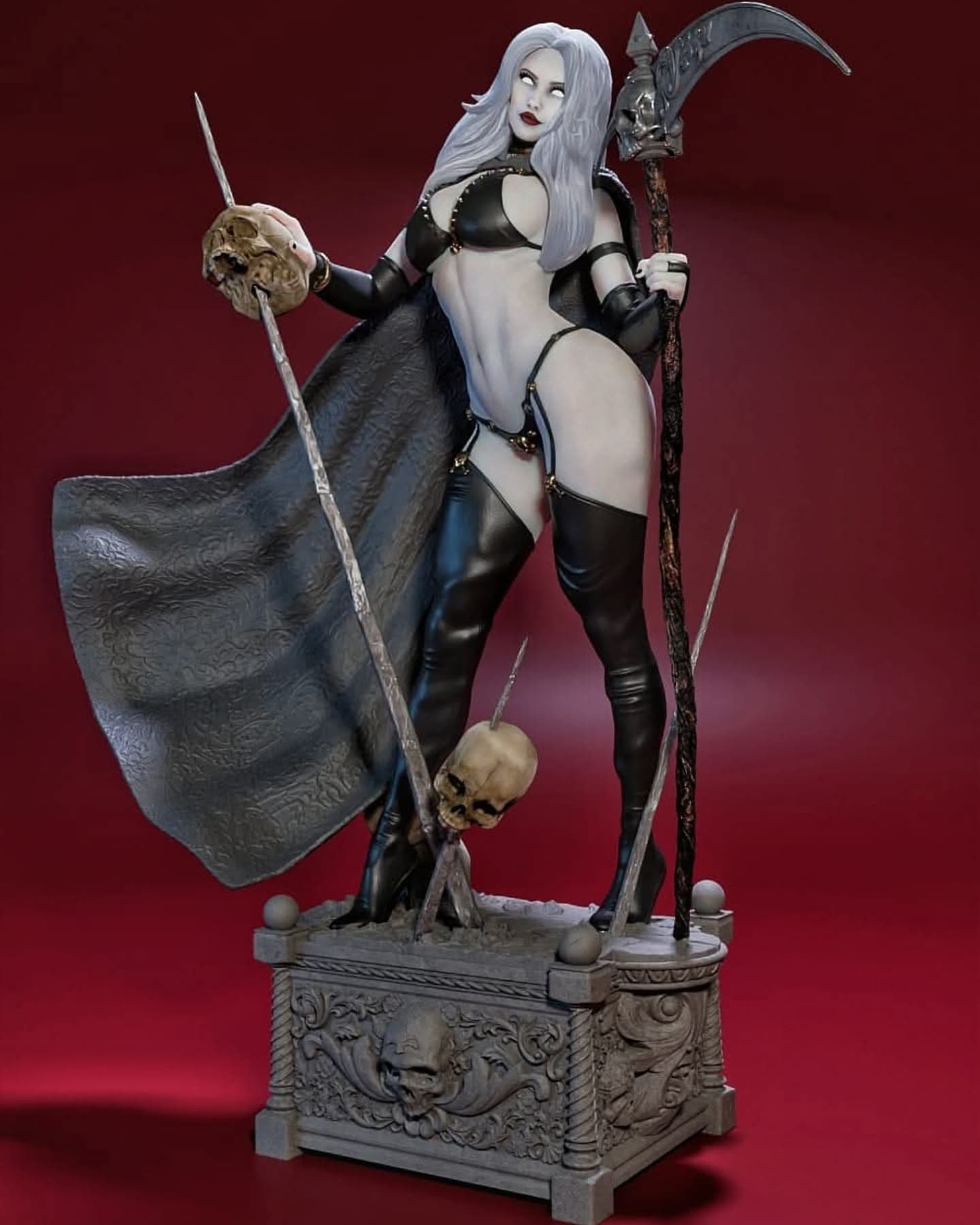 0841 Lady Death - STL 3D Print Files