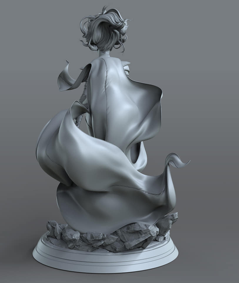 0422 Phoenix Force - Emma Frost - STL 3D Print Files