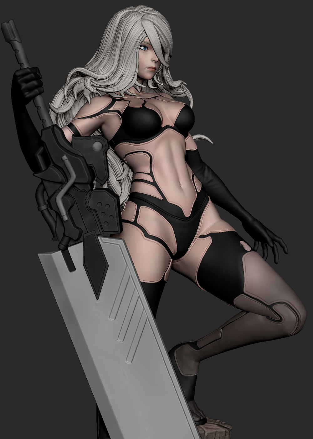 2008 A2_NieR Automata NSFW - STL 3D Print Files