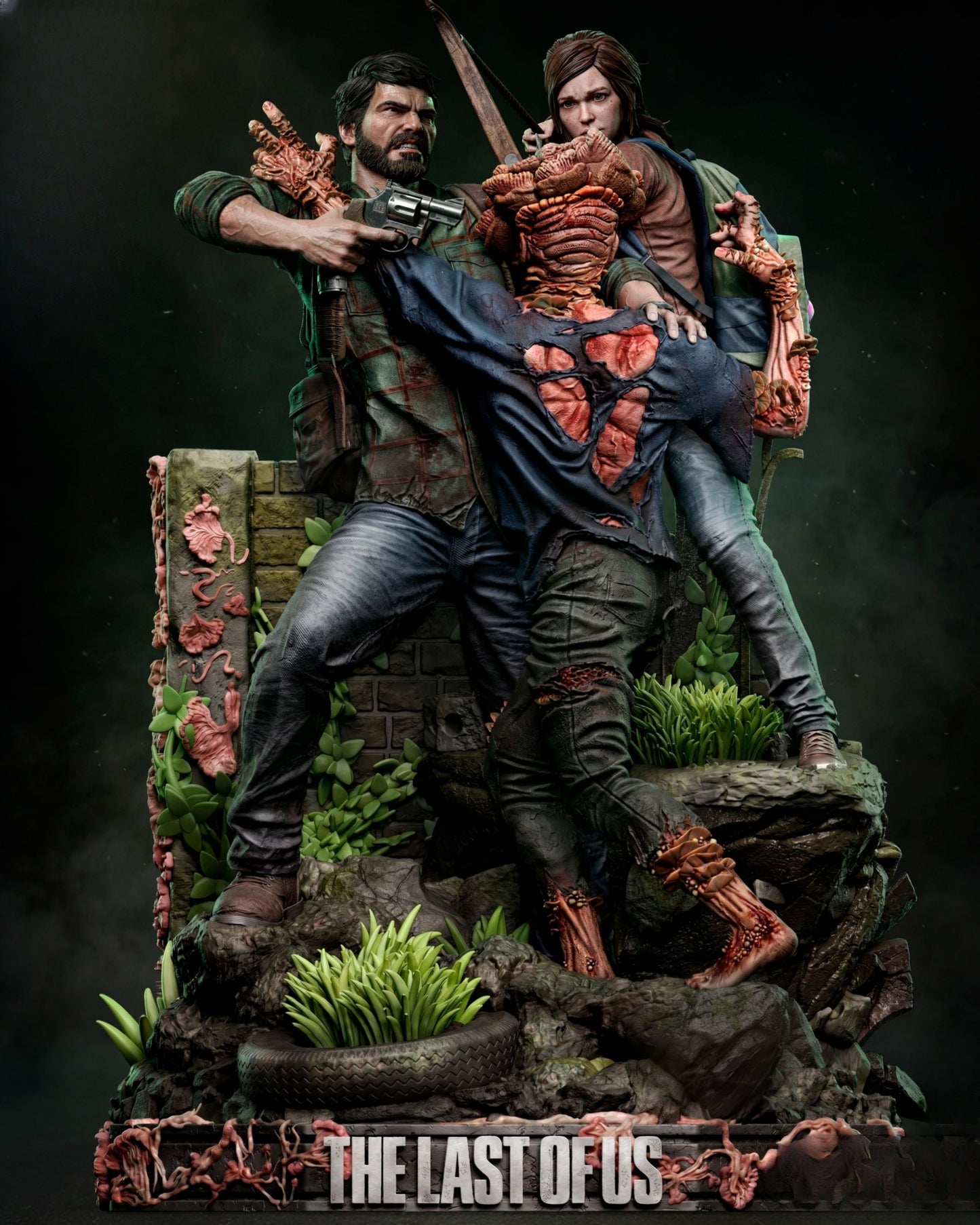 1362 Diorama The Last of Us - STL 3D Print Files