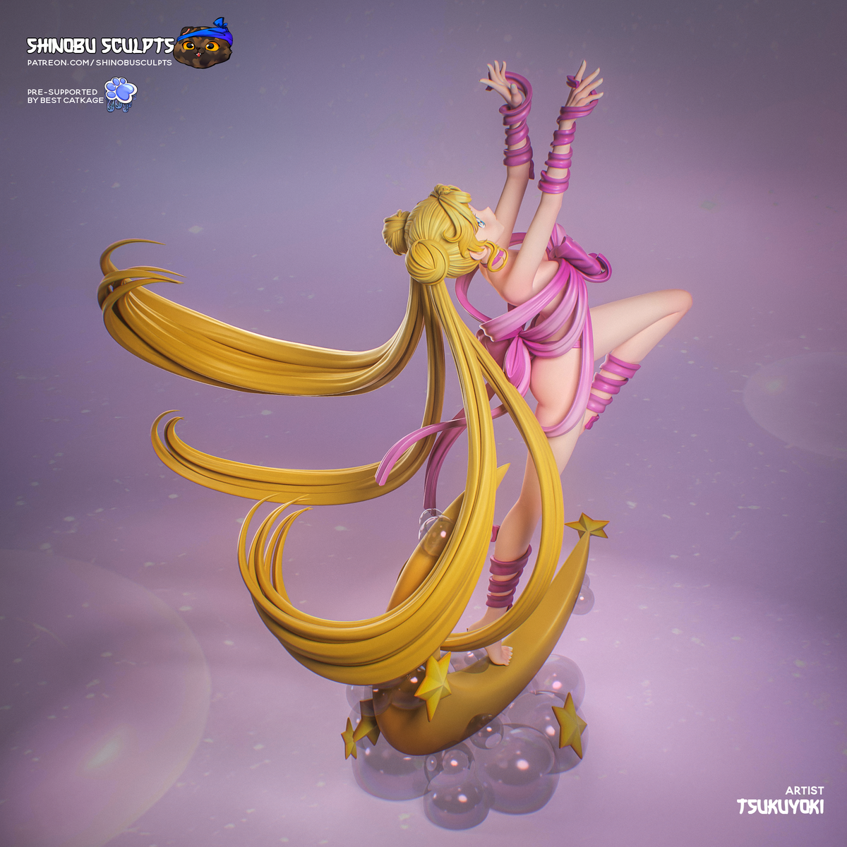 2045 Sailor Moon - STL 3D Print Files