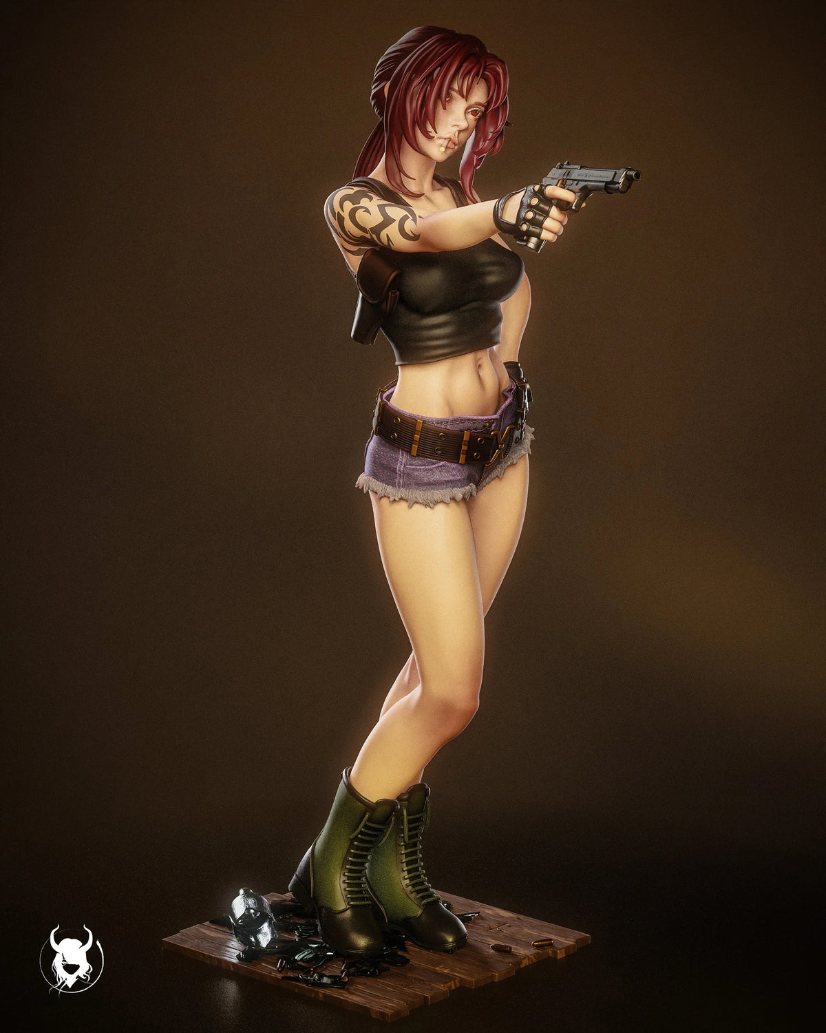 1772 Revy_Black Lagoon NSFW - STL 3D Print Files