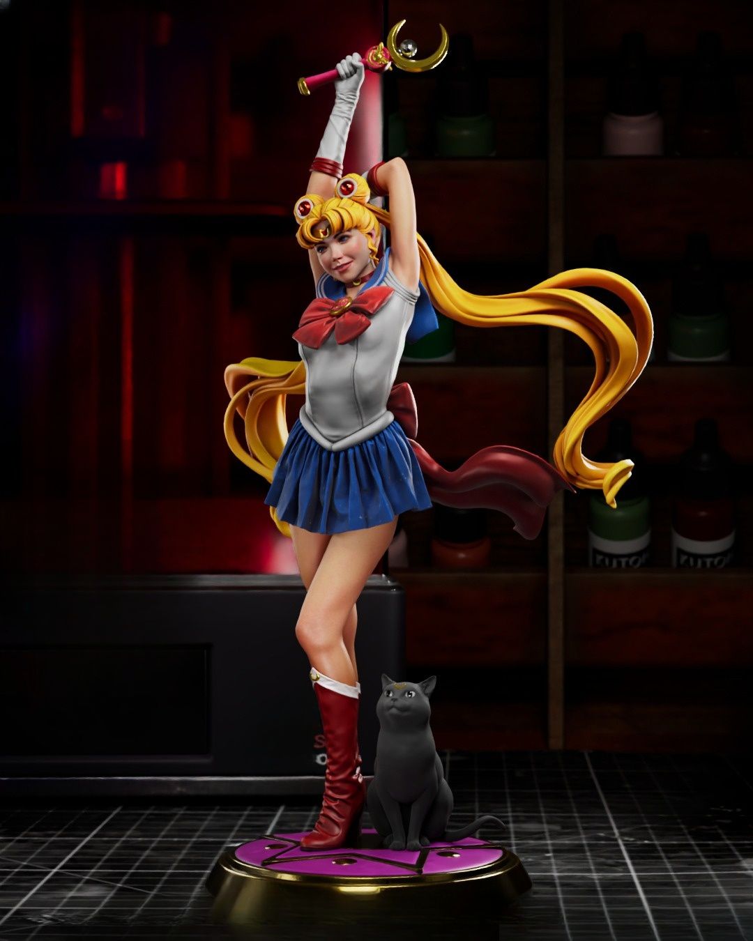 0354 Sailor Moon - STL 3D Print Files