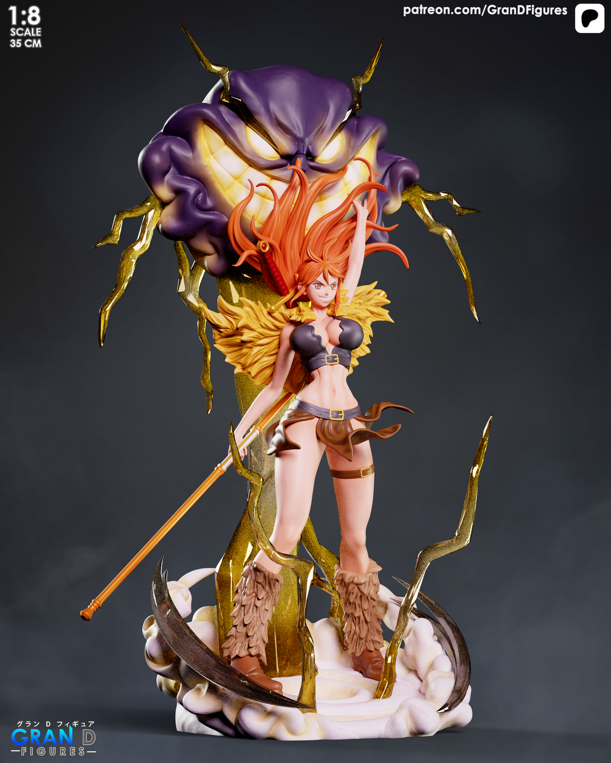 2101 Nami_One Piece - STL 3D Print Files