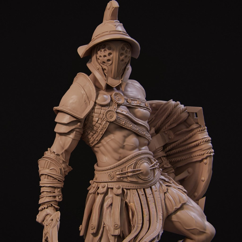 0853 Gladiator Swordsman - STL 3D Print Files