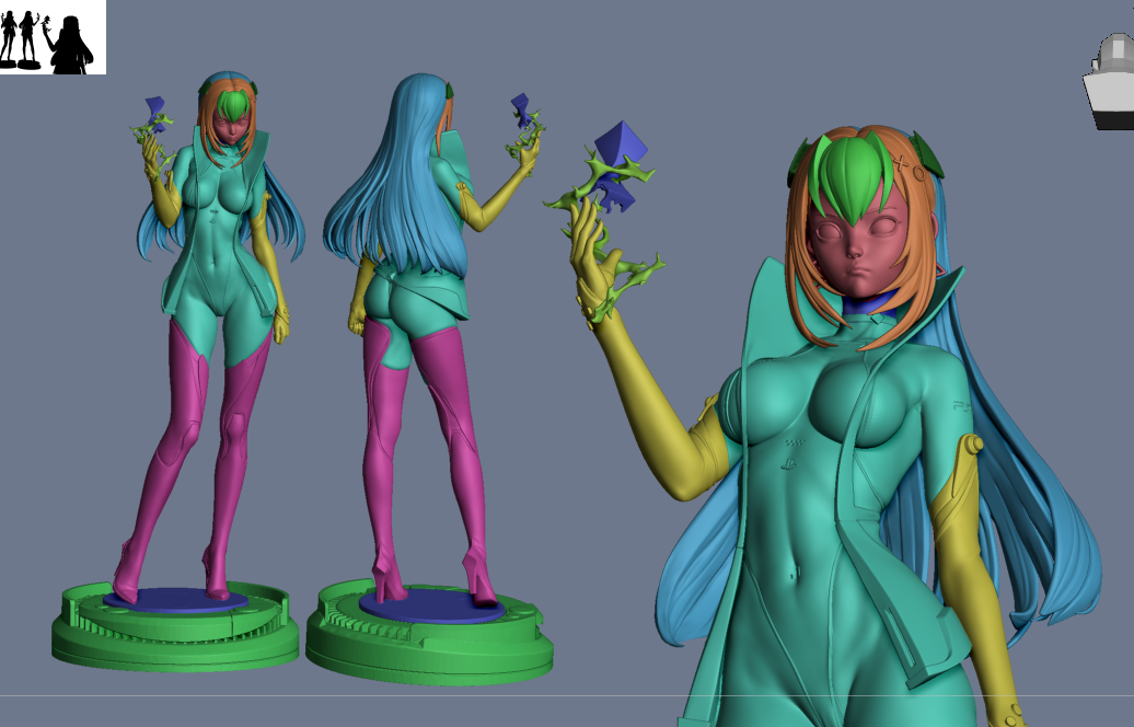 1929 PS5 Waifu - STL 3D Print Files