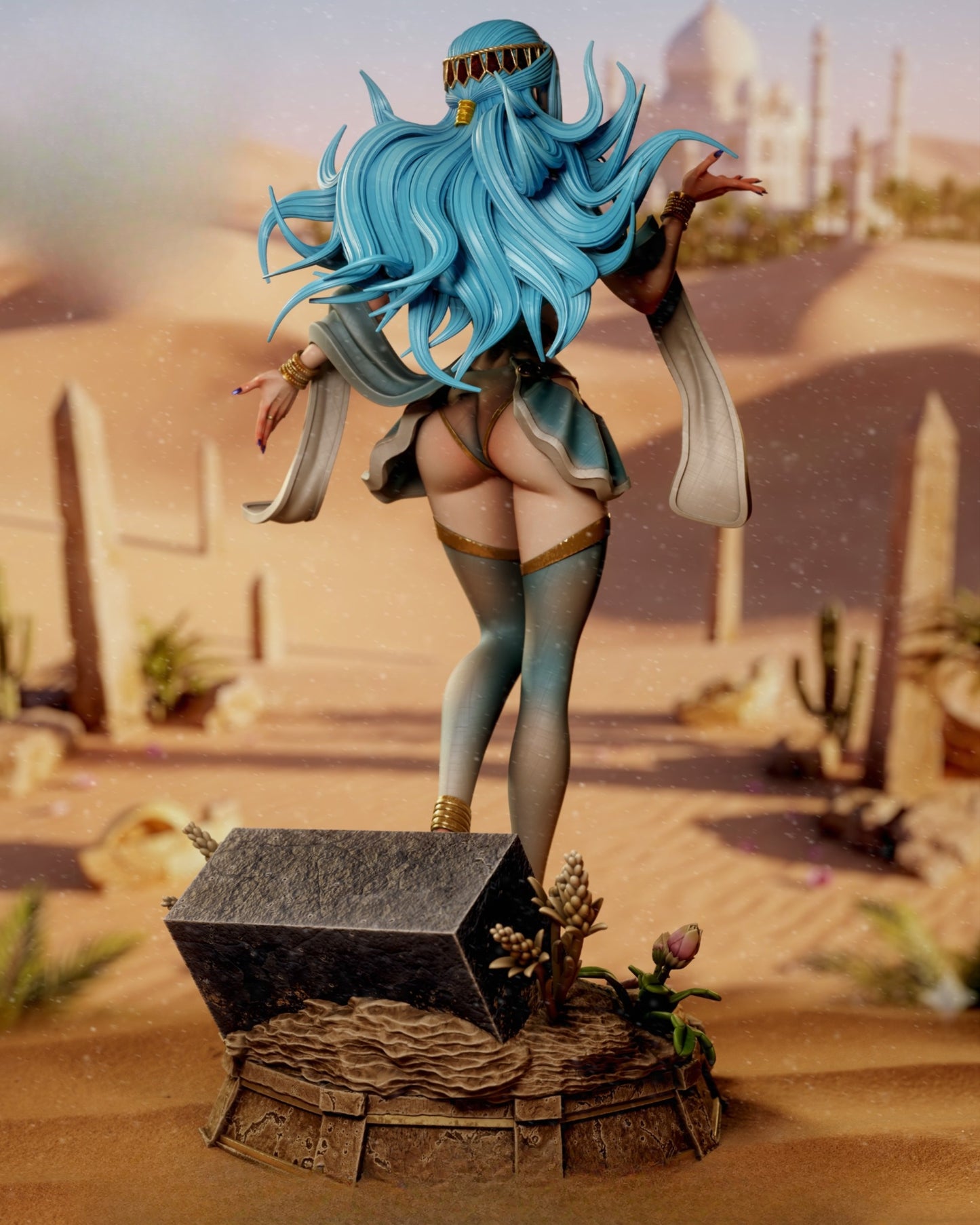 0806 Nefertari Vivi_One Piece - STL 3D Print Files