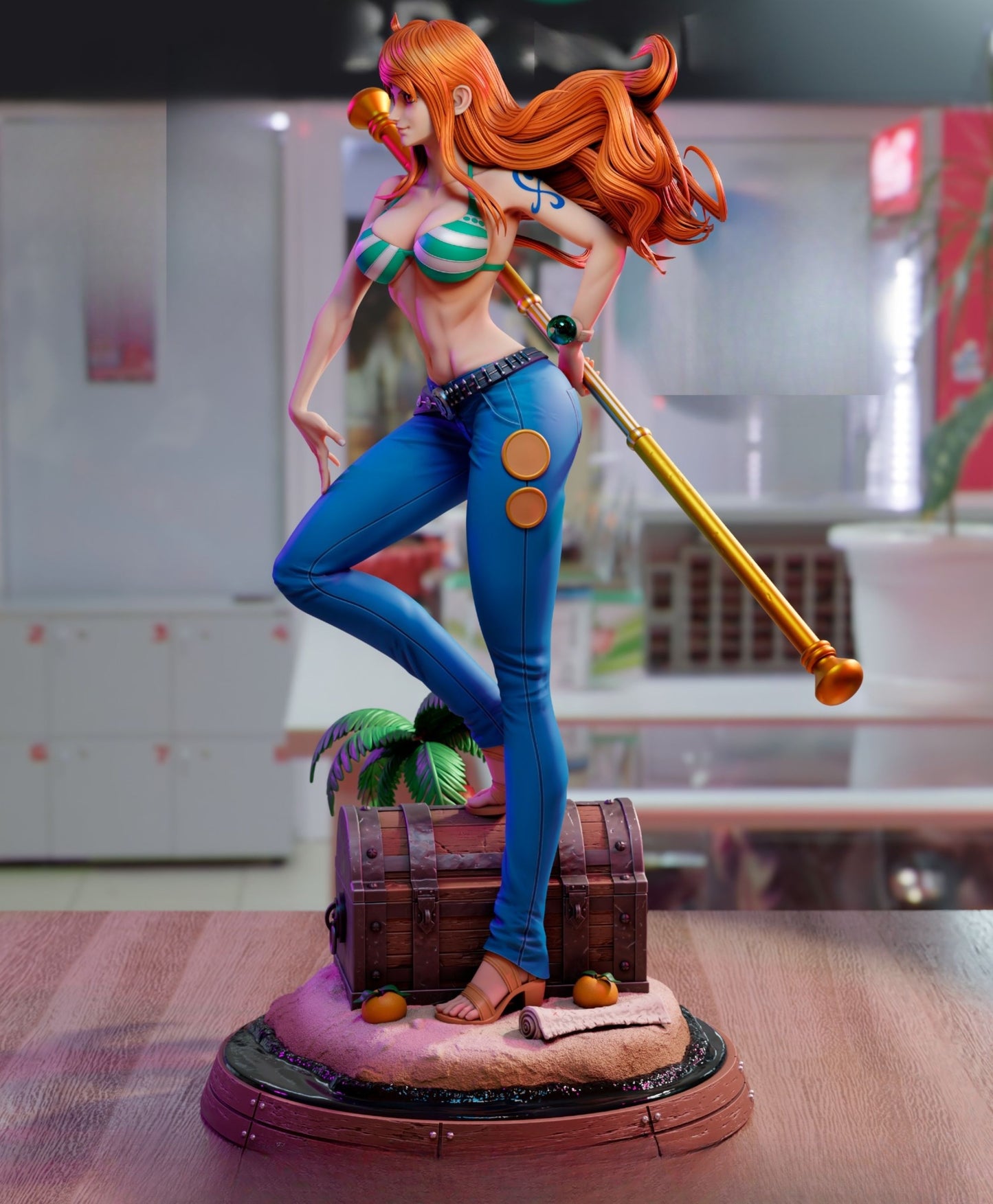 0234 Nami (OP) - STL 3D Print Files
