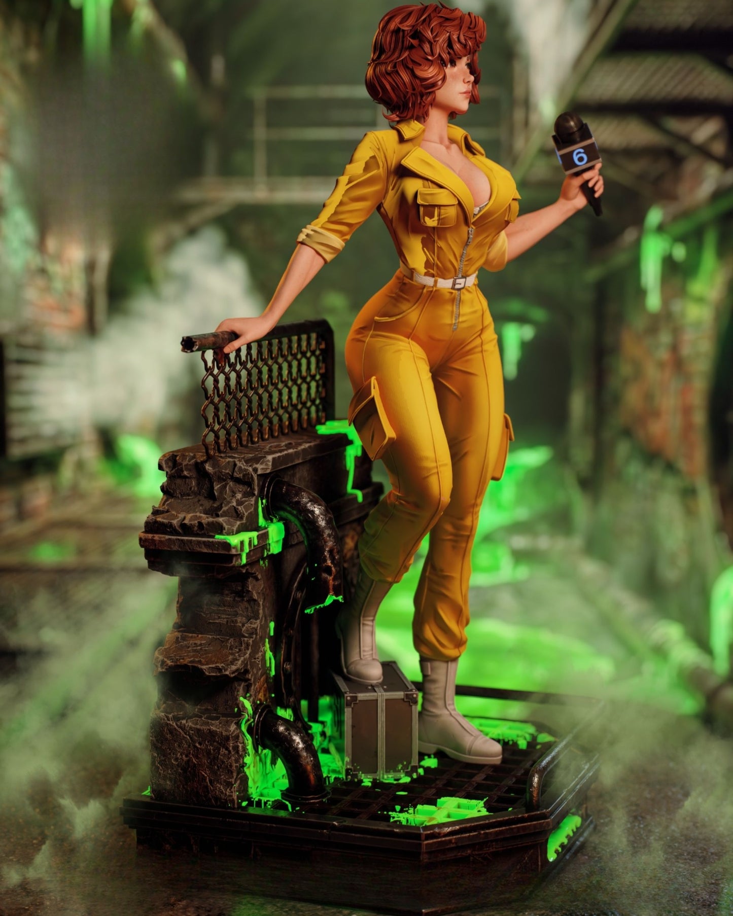 0347 April O’Neil NSFW - STL 3D Print Files