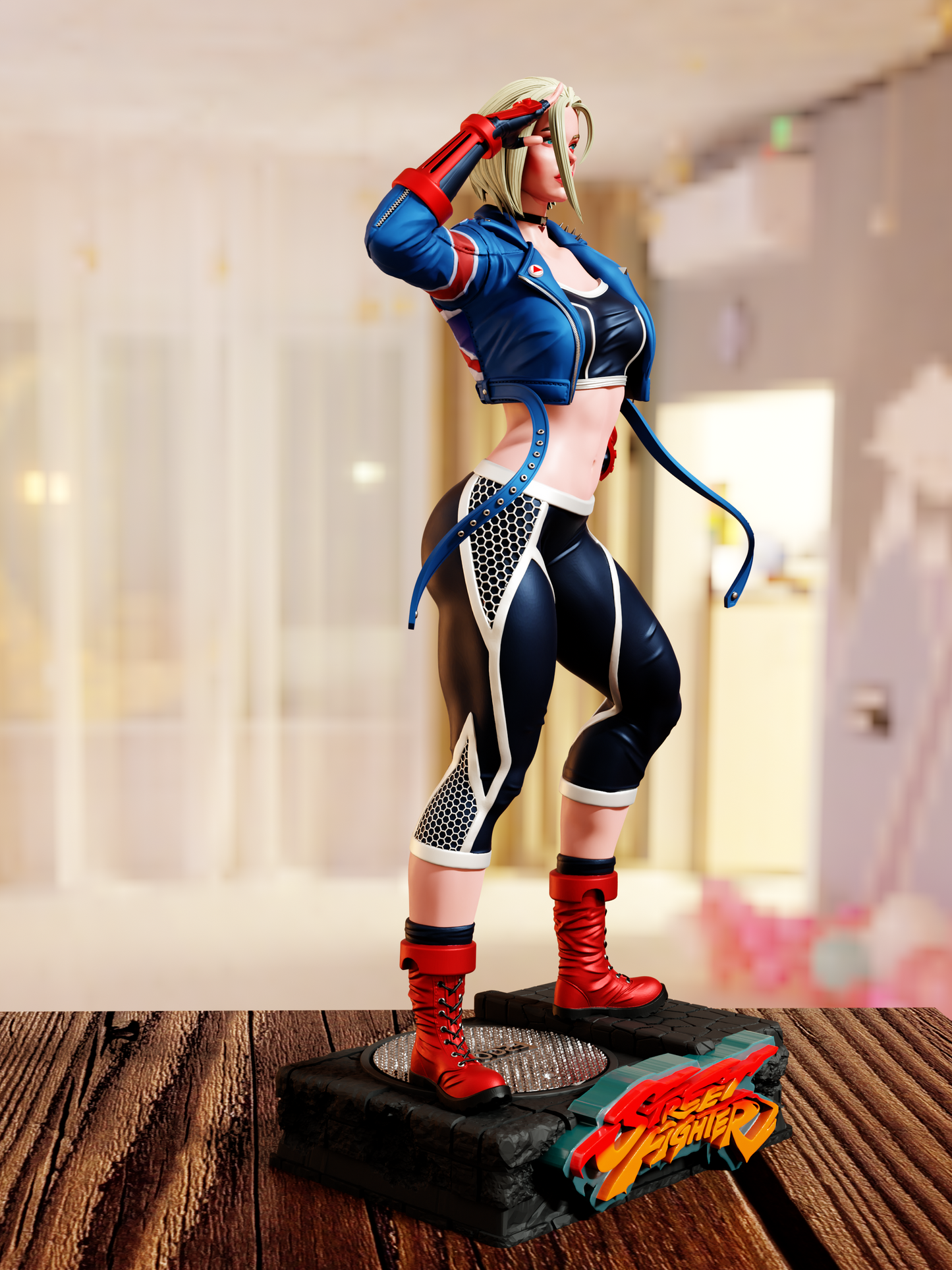 0483 Cammy - Street Fighter 6 (1301) - STL 3D Print Files