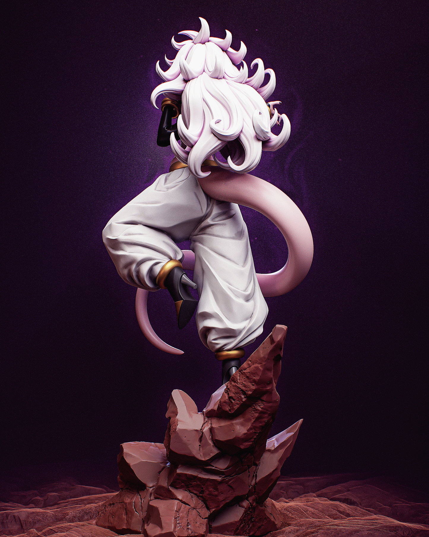 1635 Android 21_Dragon Ball - STL 3D Print Files