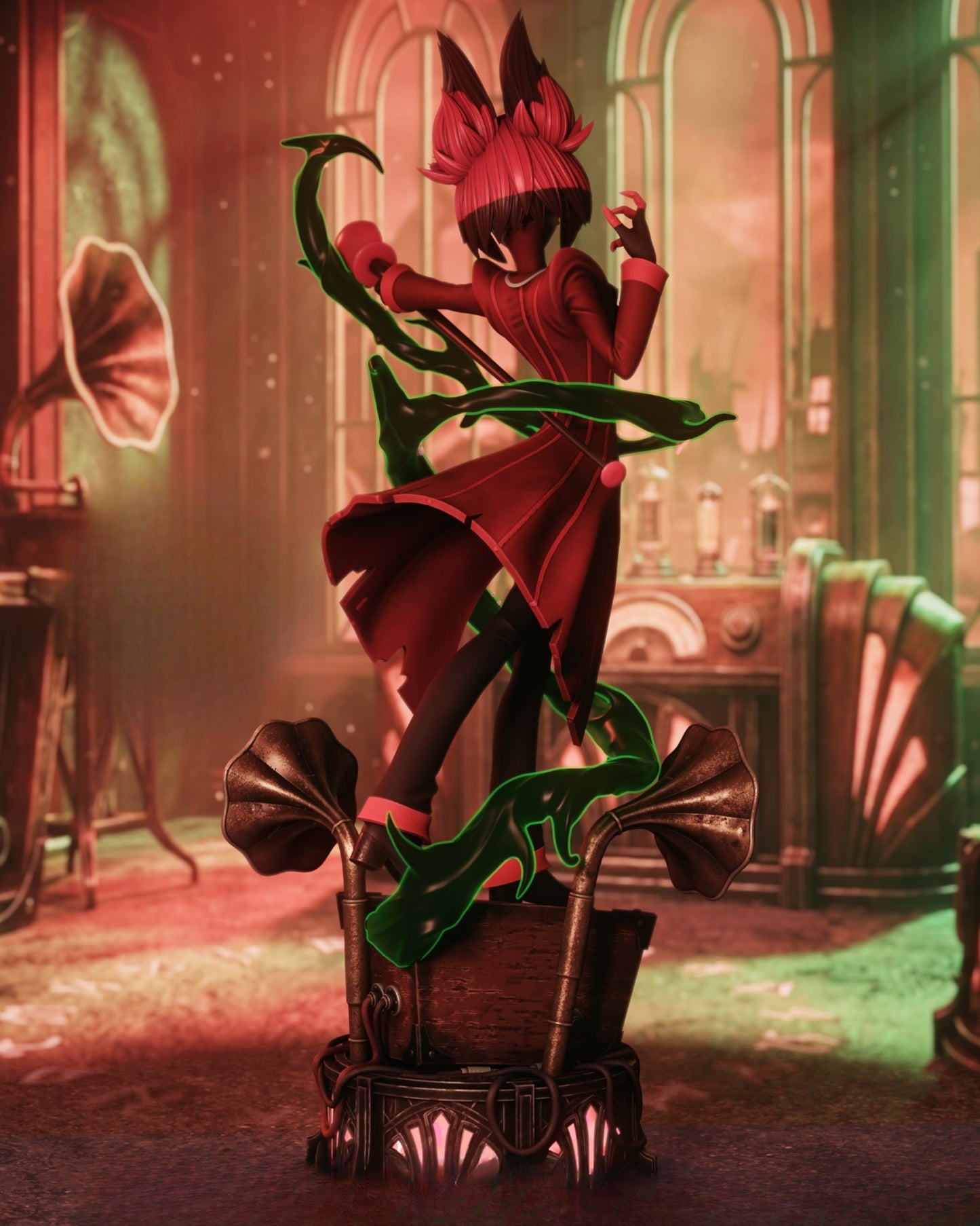 0814 Alastor_Hazbin Hotel - STL 3D Print Files