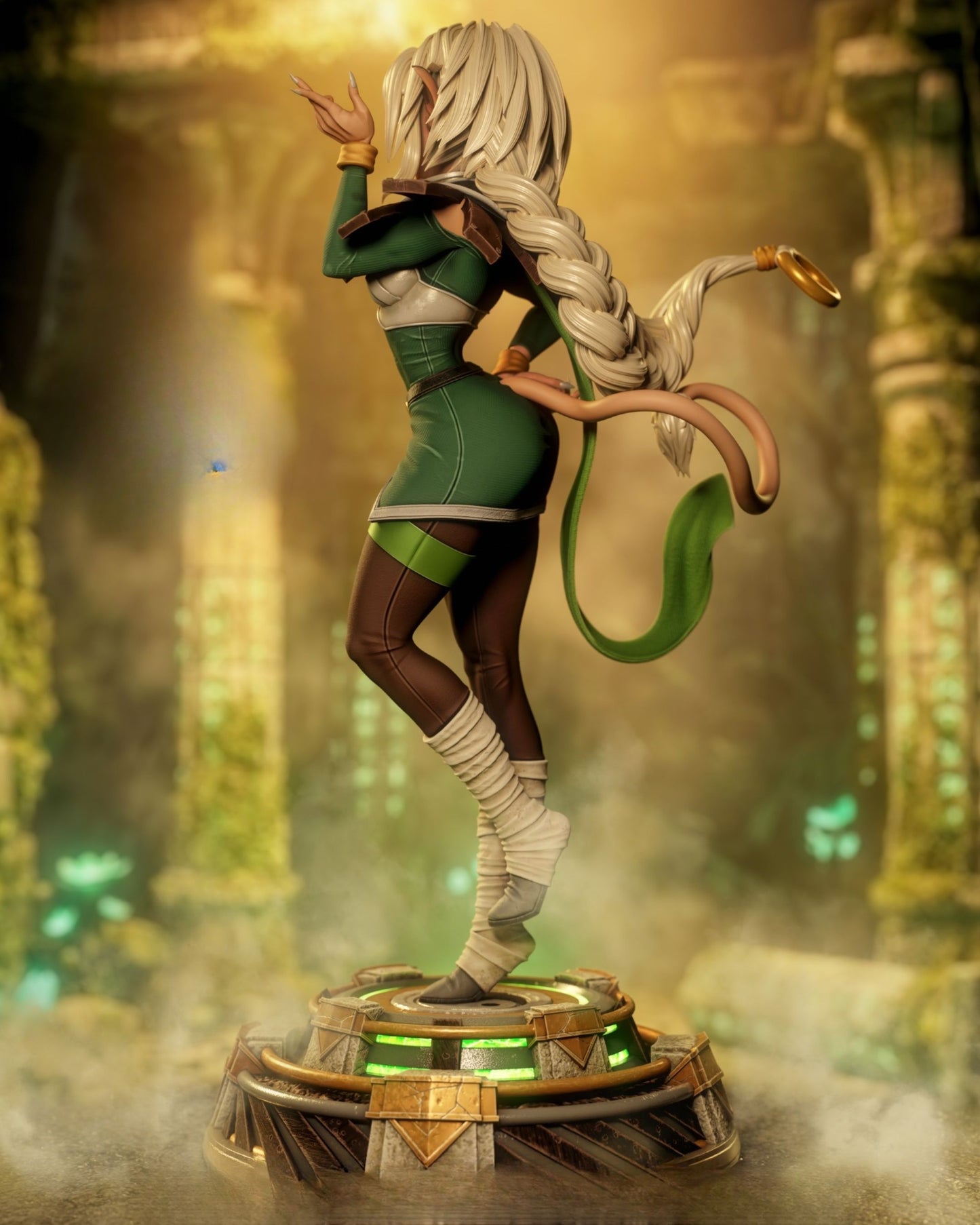 0311 Aisha Clan-Clan_Outlaw Star - STL 3D Print Files