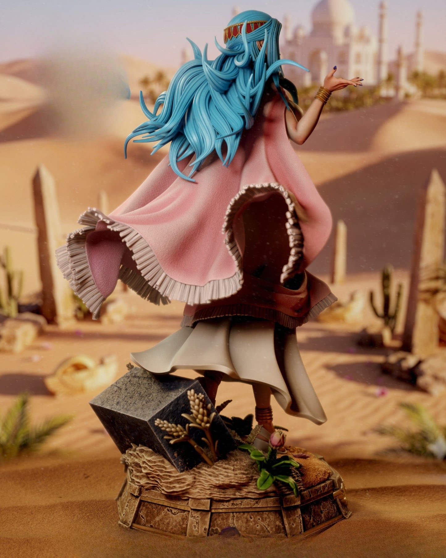 0806 Nefertari Vivi_One Piece - STL 3D Print Files