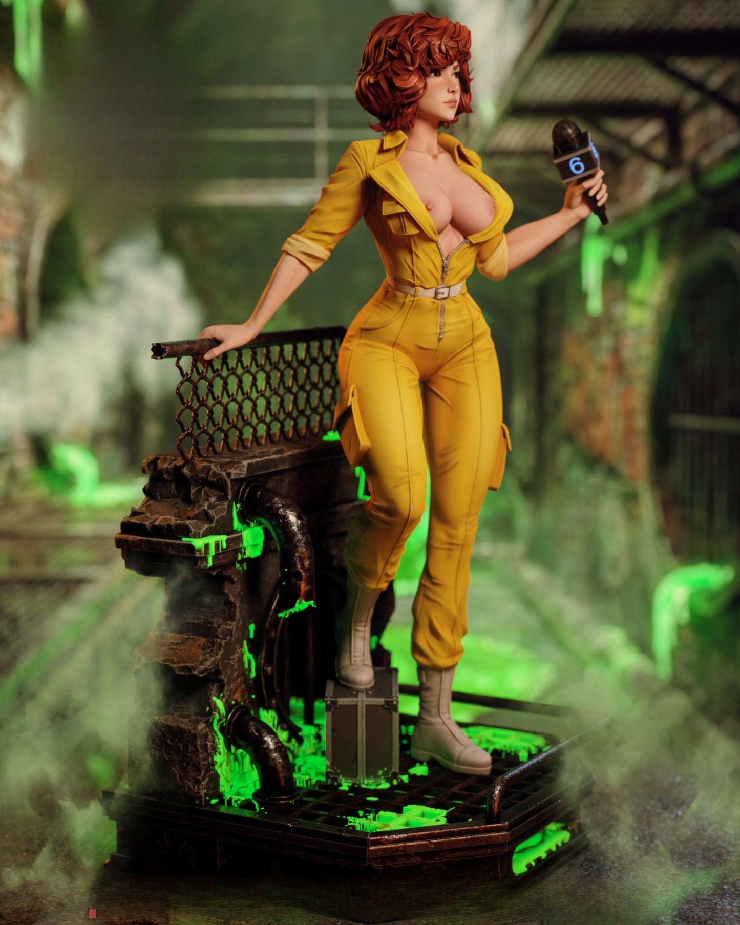 0347 April O’Neil NSFW - STL 3D Print Files