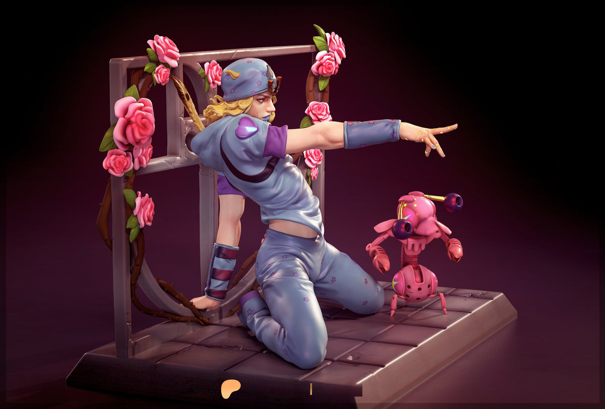 1743 Johnny Joestar_Steel Ball Run - STL 3D Print Files