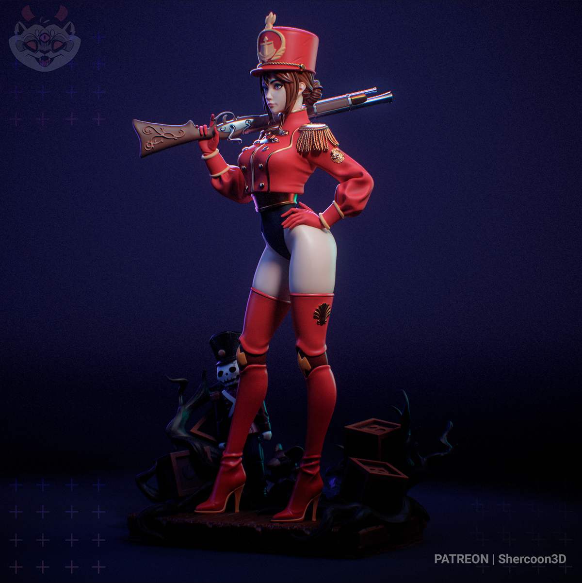 1948 Colette Marche_The Tin Soldier NSFW - STL 3D Print Files