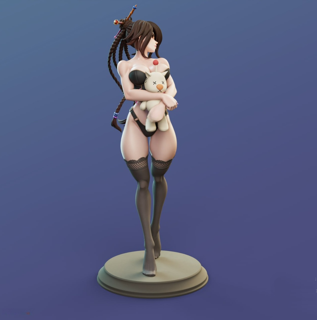 1118 Lulu_Final Fantasy X - STL 3D Print Files