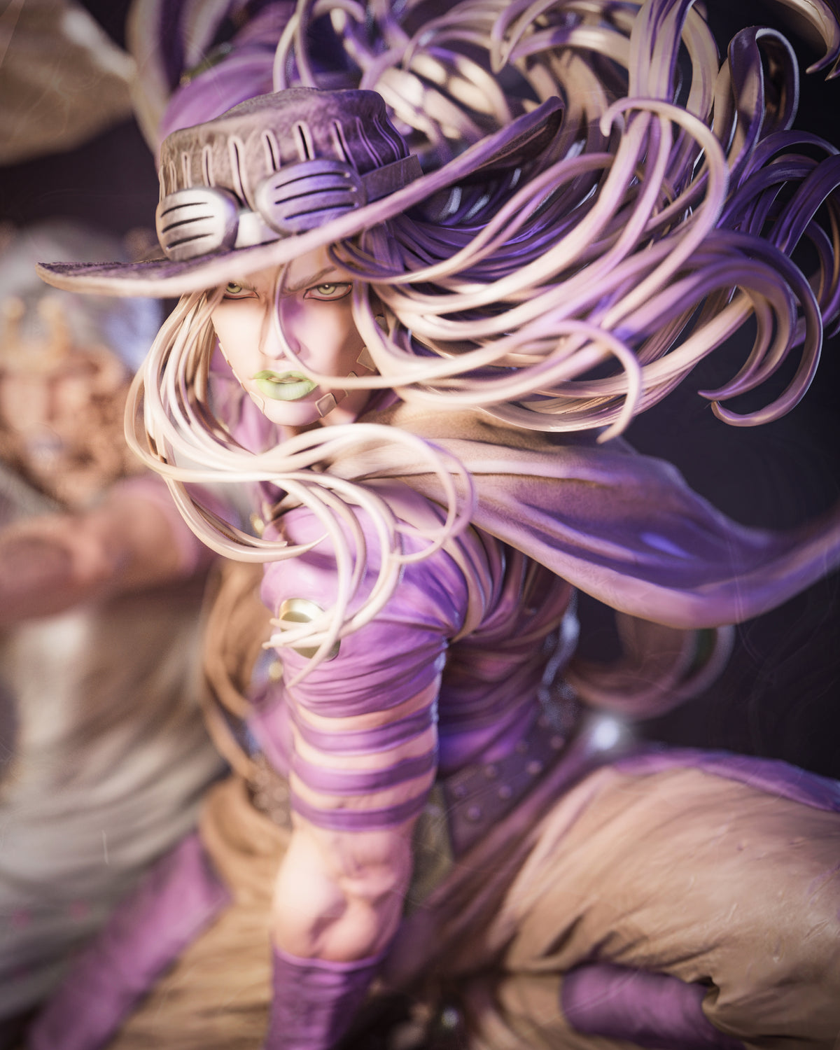 2102 JohnnyJoestar&GyroZeppeli_JoJo's Bizarre Adventure - STL 3D Print Files