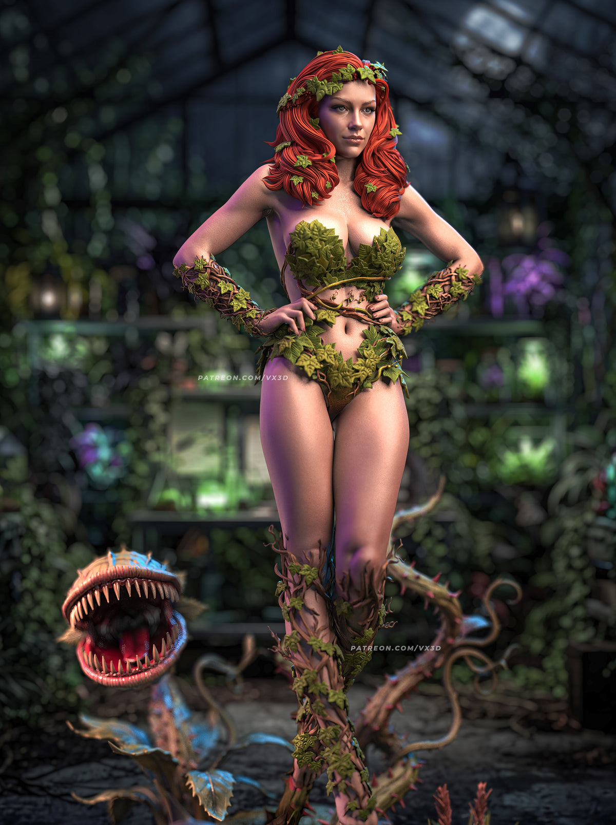 1999 Poison Ivy_DC Comics NSFW - STL 3D Print Files