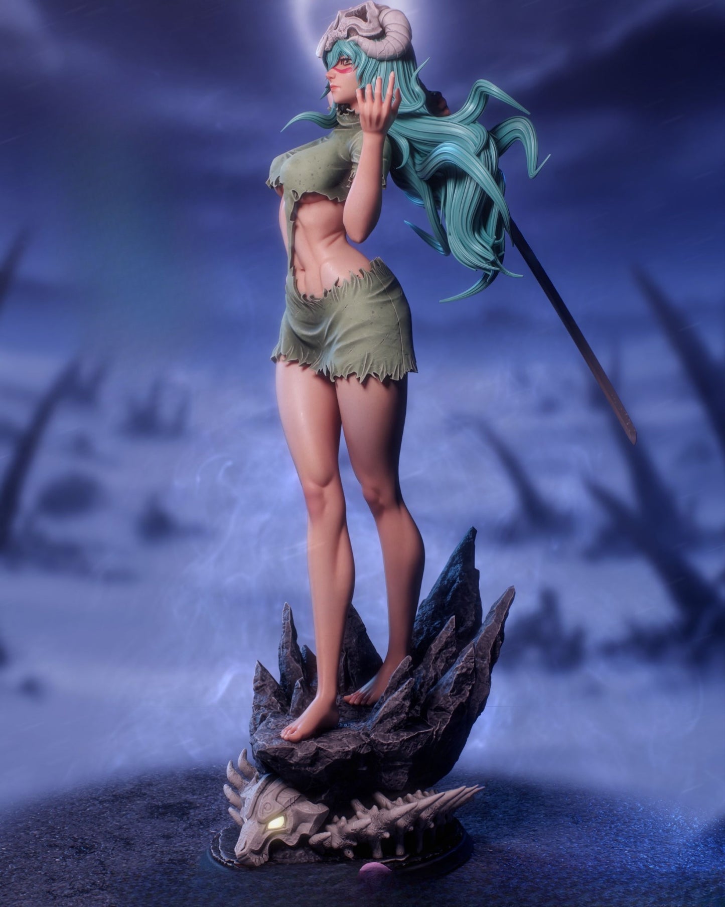 0270 Bleach Nelliel - STL 3D Print Files