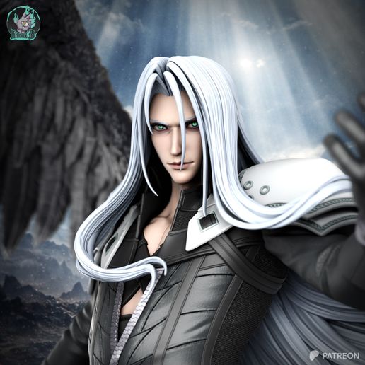 1942 Sephiroth_FINAL FANTASY VII - STL 3D Print Files