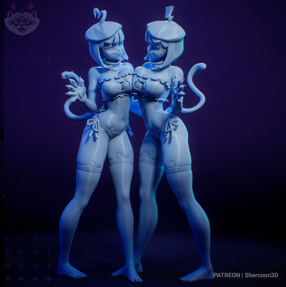 1908 BonBon_ChuChu NSFW - STL 3D Print Files