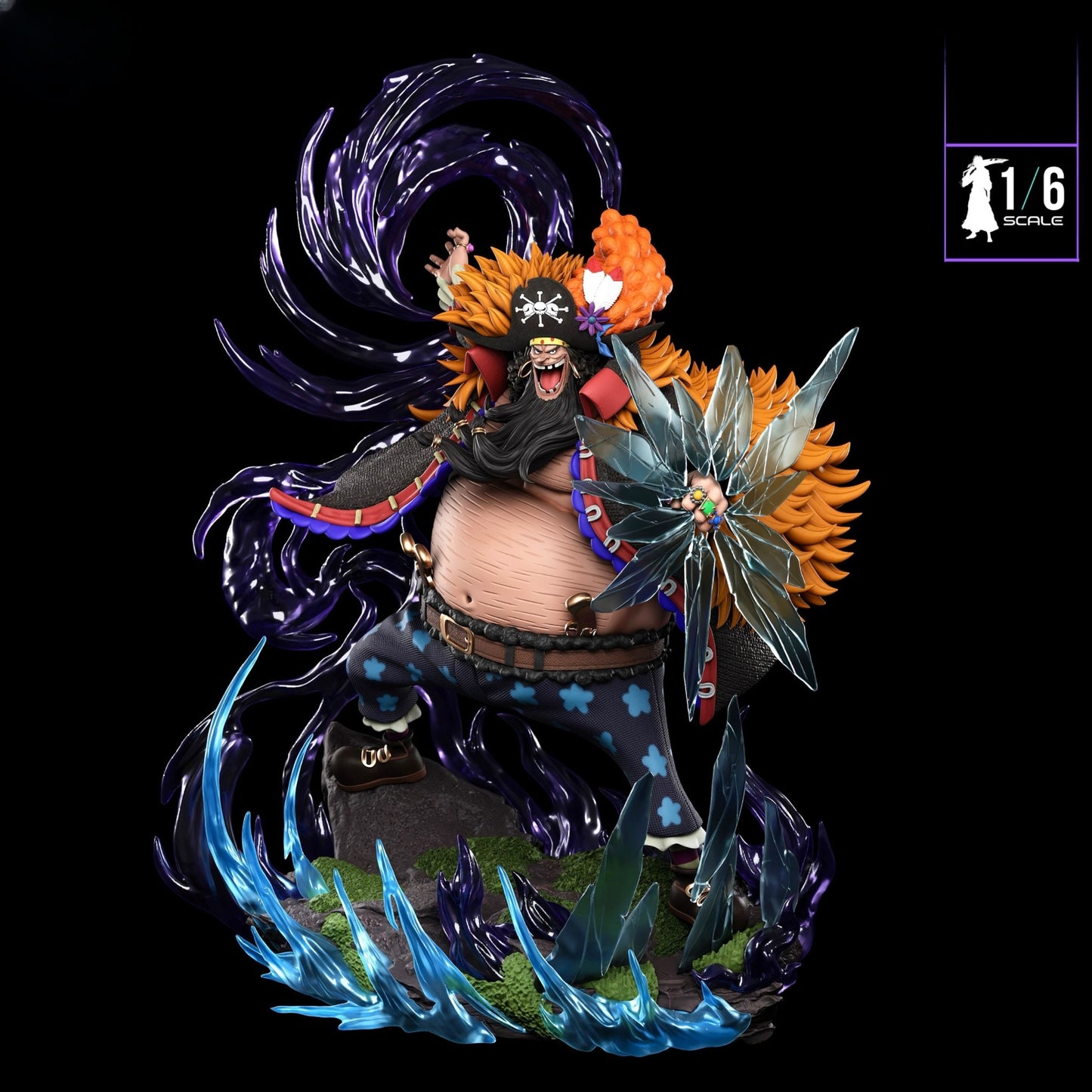 0296 Blackbeard_Marshall D Teach (OP) - STL 3D Print Files