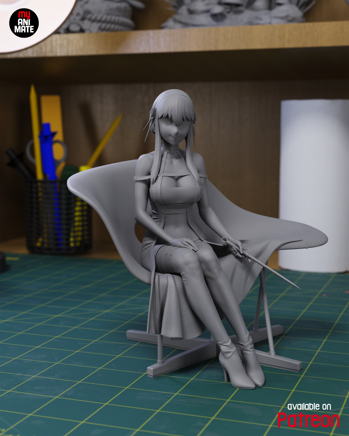 1911 Yor Forger SpyFamily - STL 3D Print Files