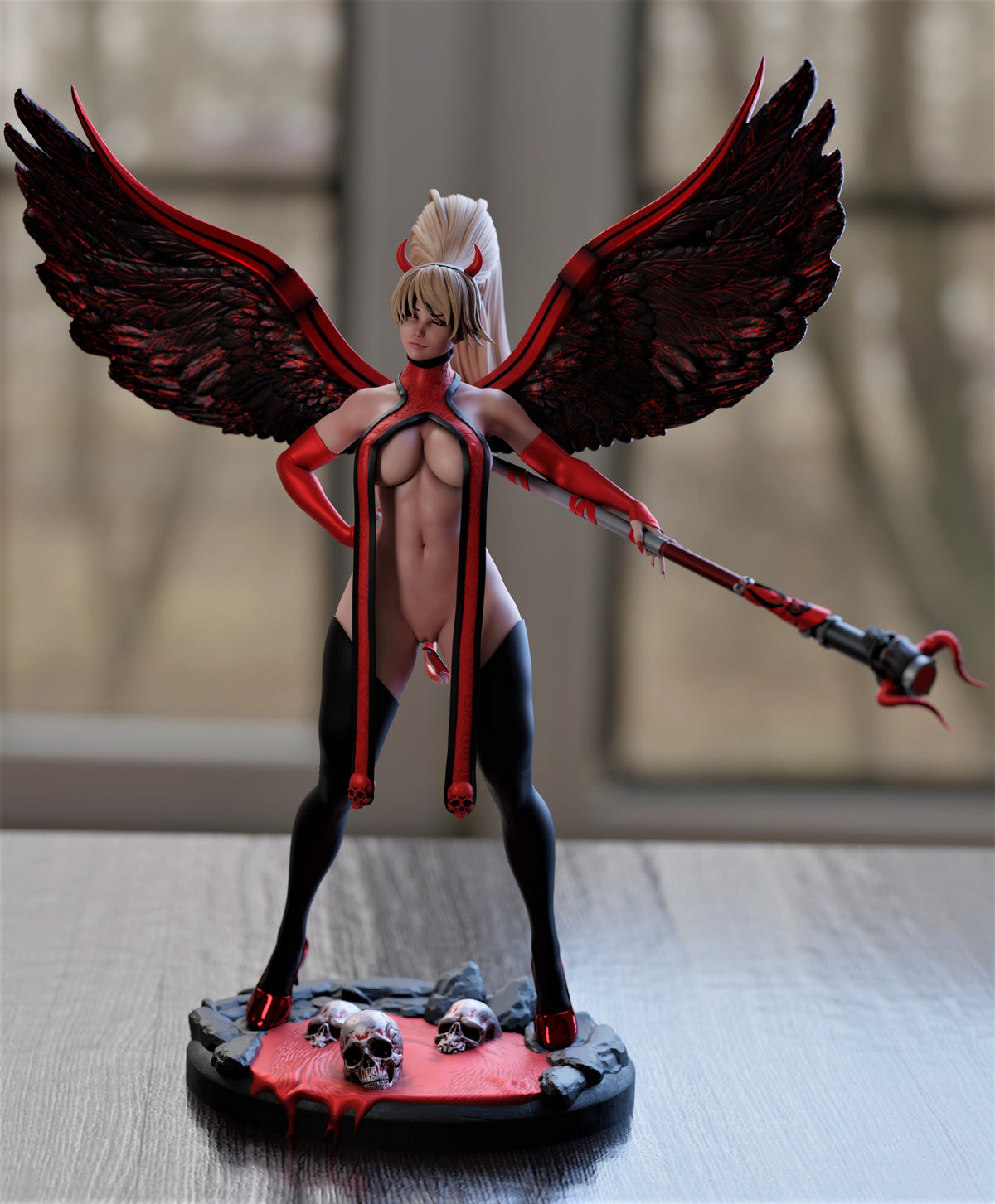0453 Mercy Devil NSFW - STL 3D Print Files