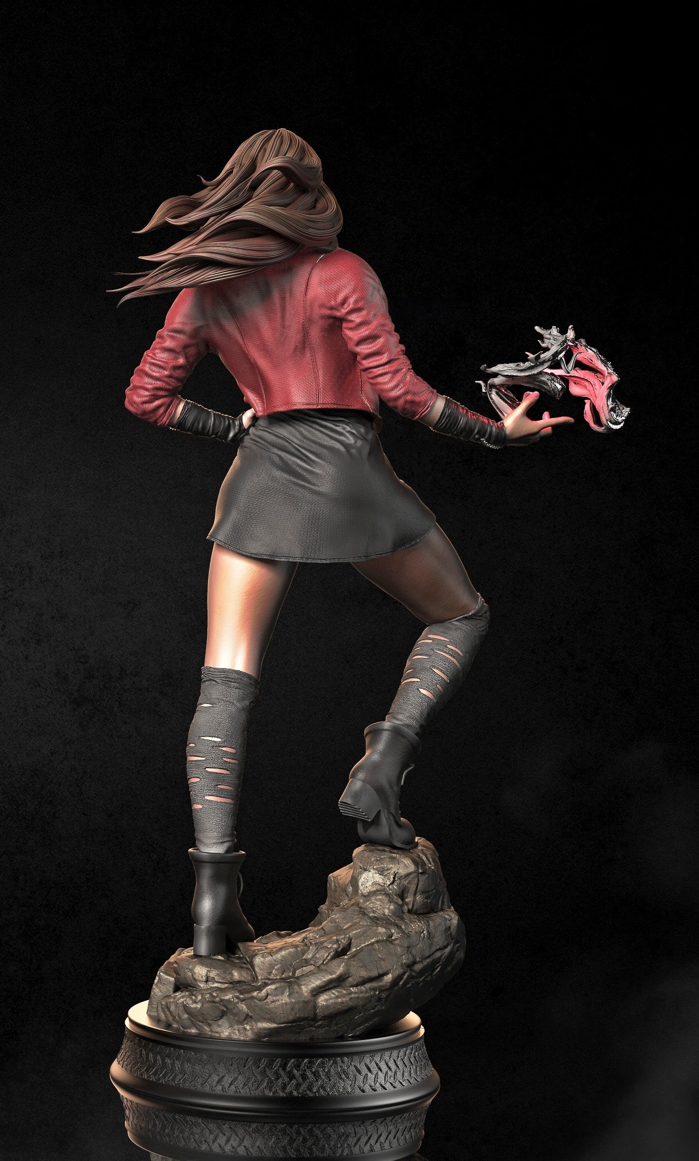 0664 Scarlet Witch NSFW - Wanda Maximoff - STL 3D Print Files