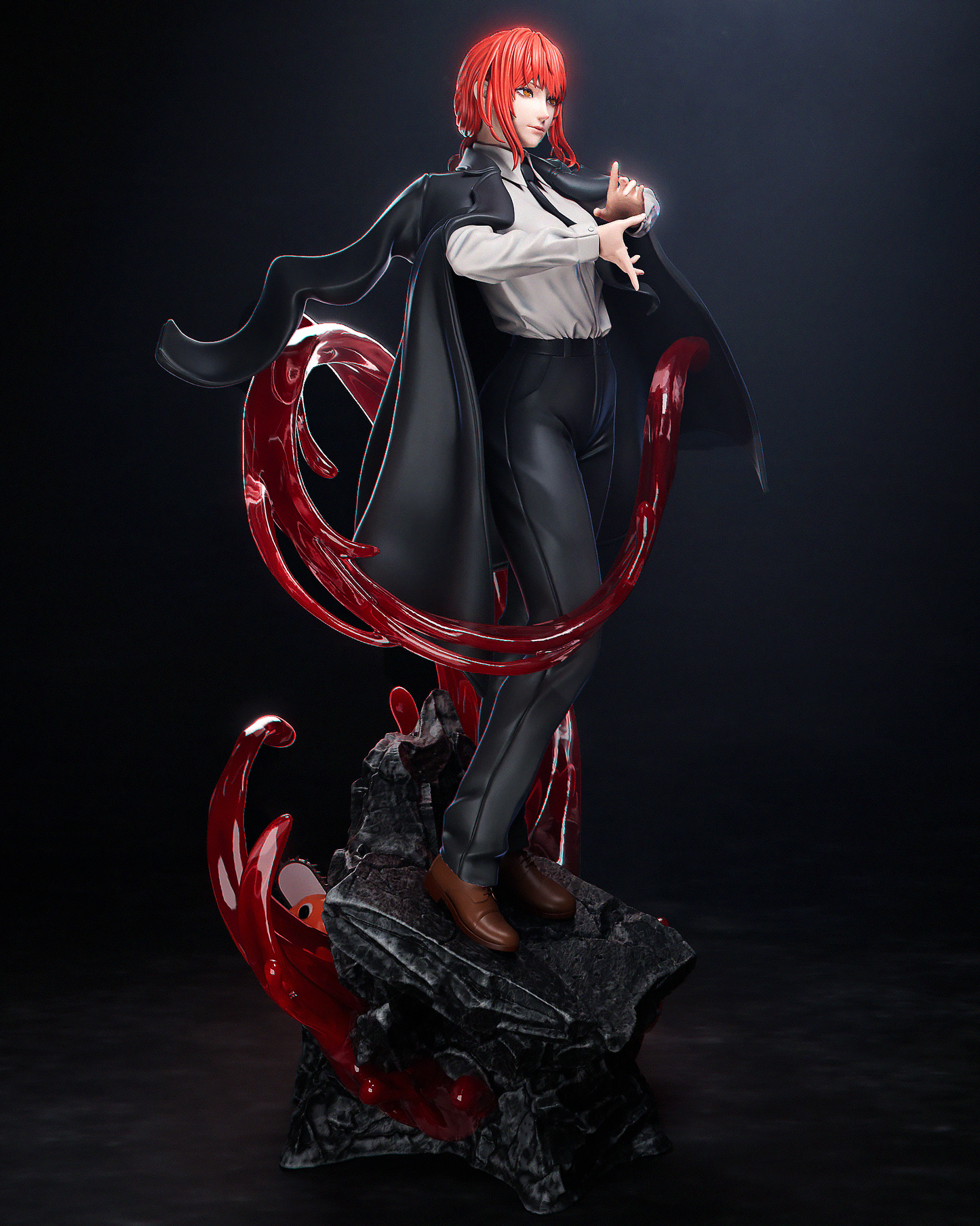 0382 Makima_Chainsaw Man NSFW - STL 3D Print Files