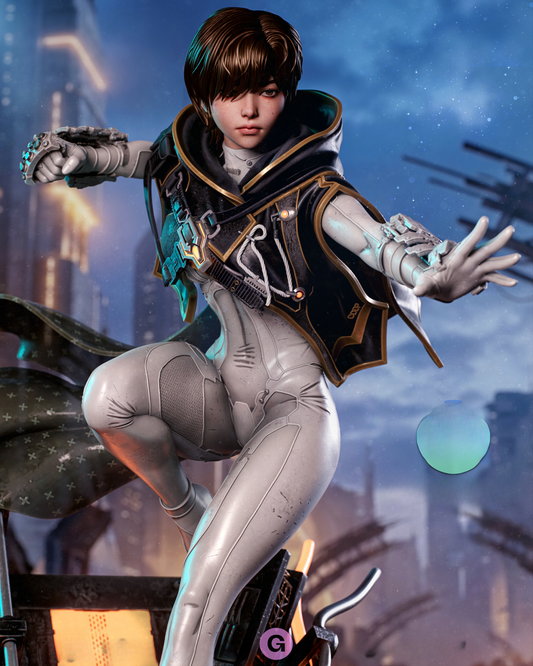 1734 Evie_Stellar Blade Blood Rain - STL 3D Print Files