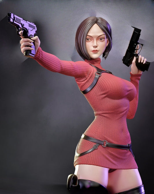 0744 Ada Wong NSFW - STL 3D Print Files