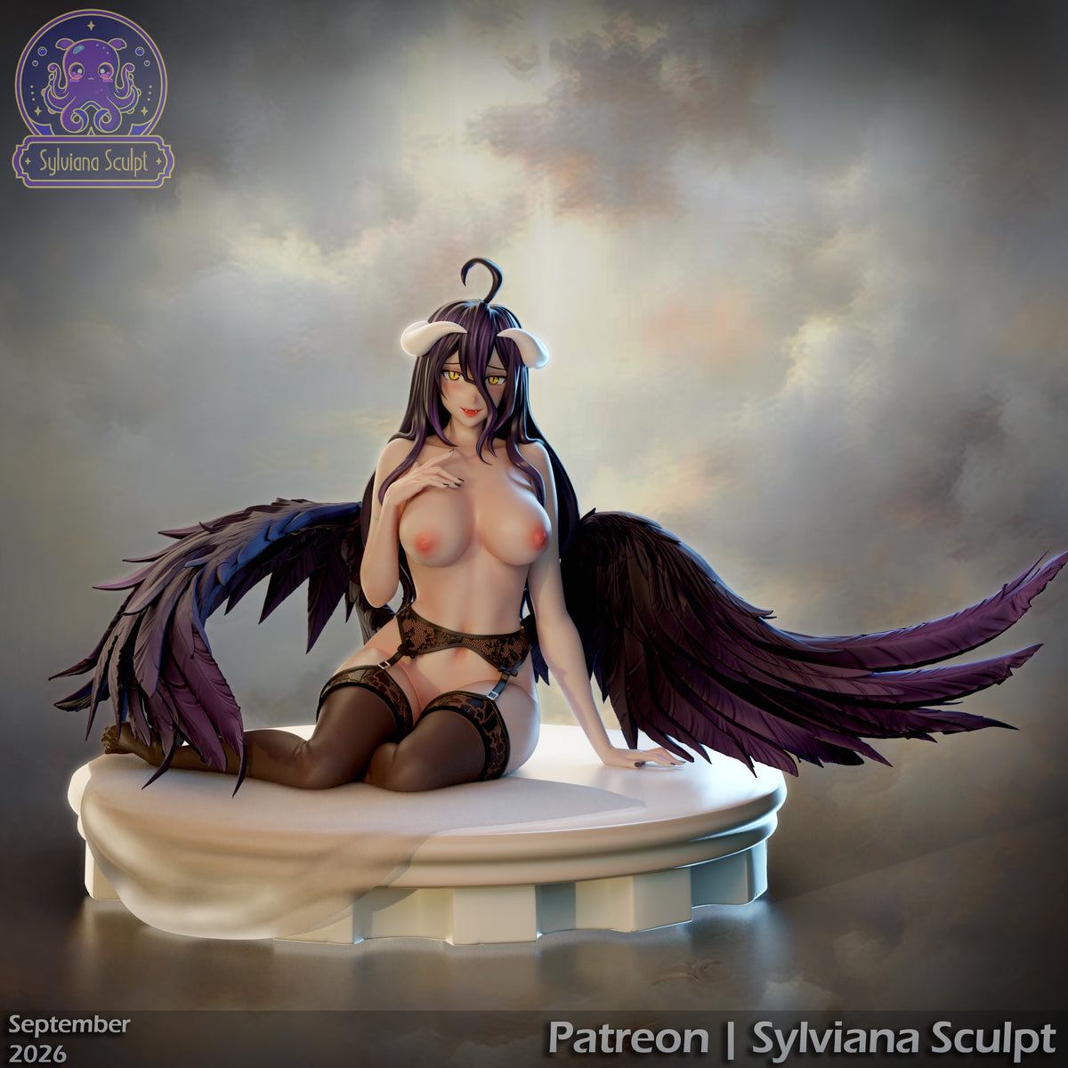2195 Albedo Shalltear_Overlord NSFW - STL 3D Print Files