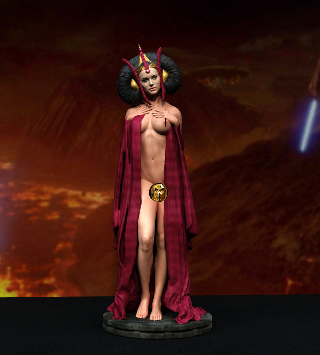 0172 Padmé Amidala NSFW - Star Wars (2934) - STL 3D Print Files