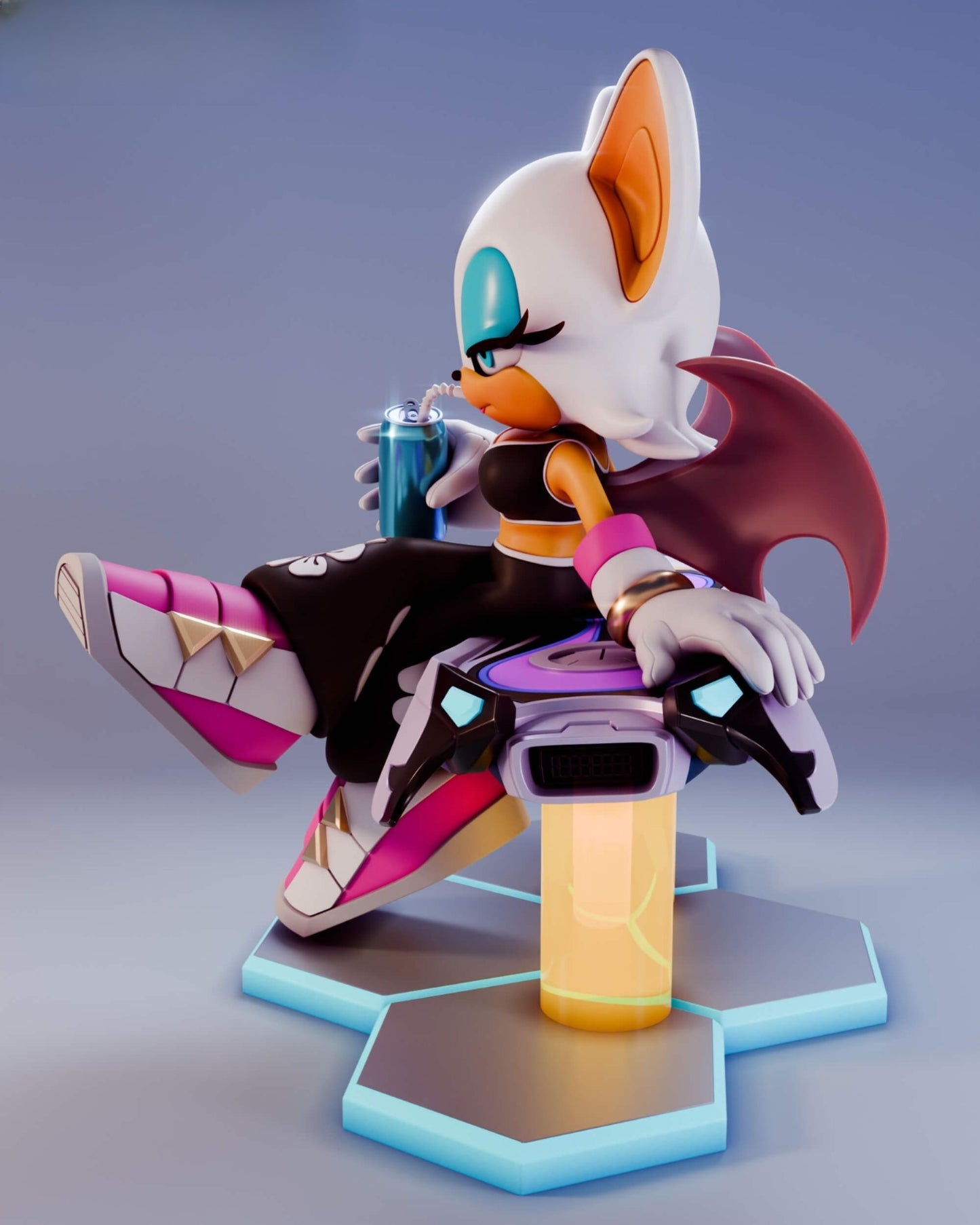 0277 Rouge_Riders_Sonic_The_Hedgehog - STL 3D Print Files