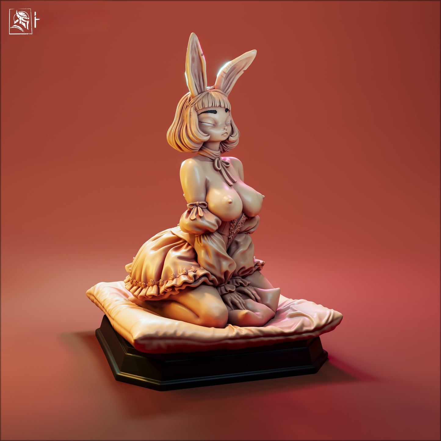 1711 Miko Bunny Alter_Miniature NSFW - STL 3D Print Files