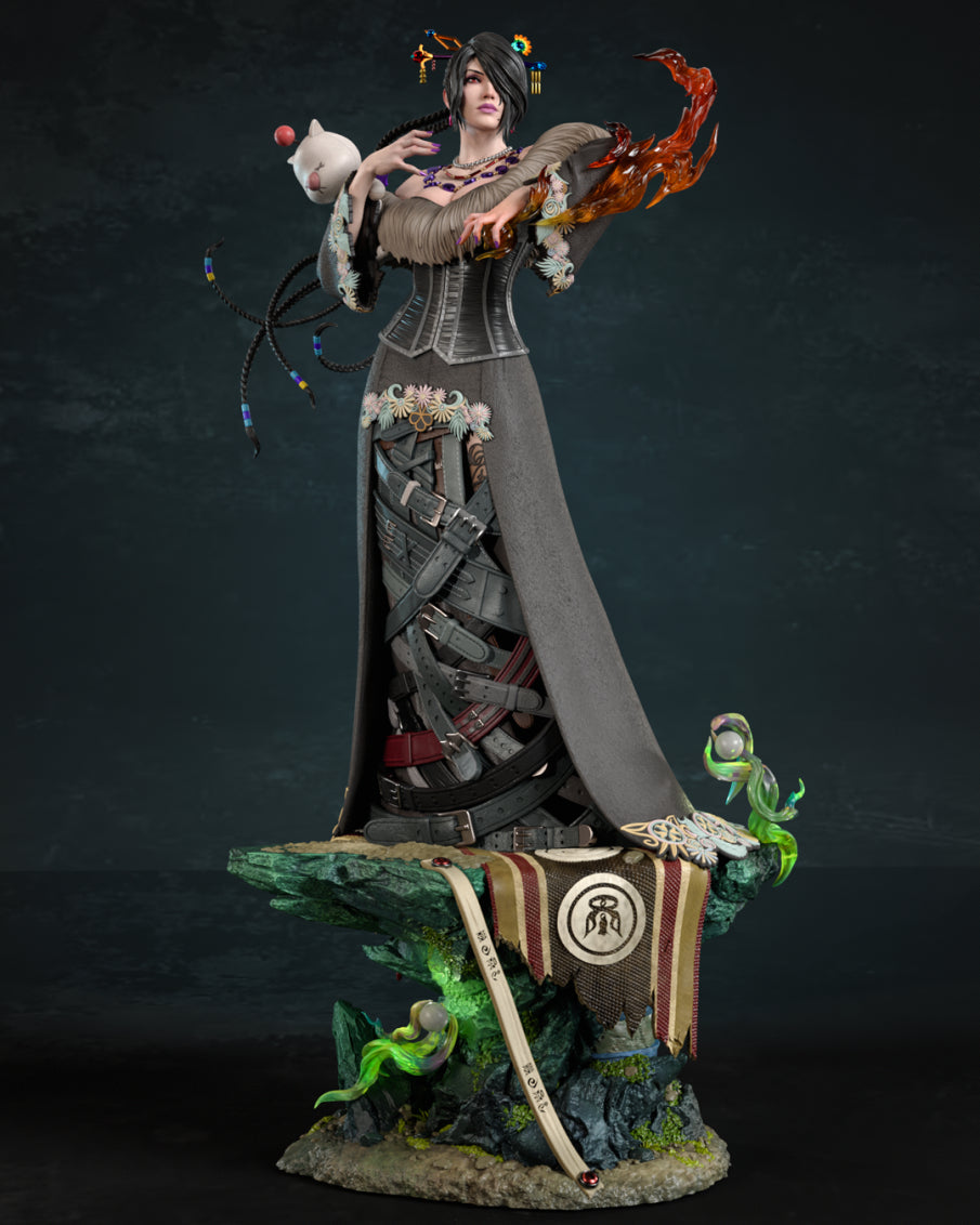 1441 Lulu_ Final Fantasy X - STL 3D Print Files